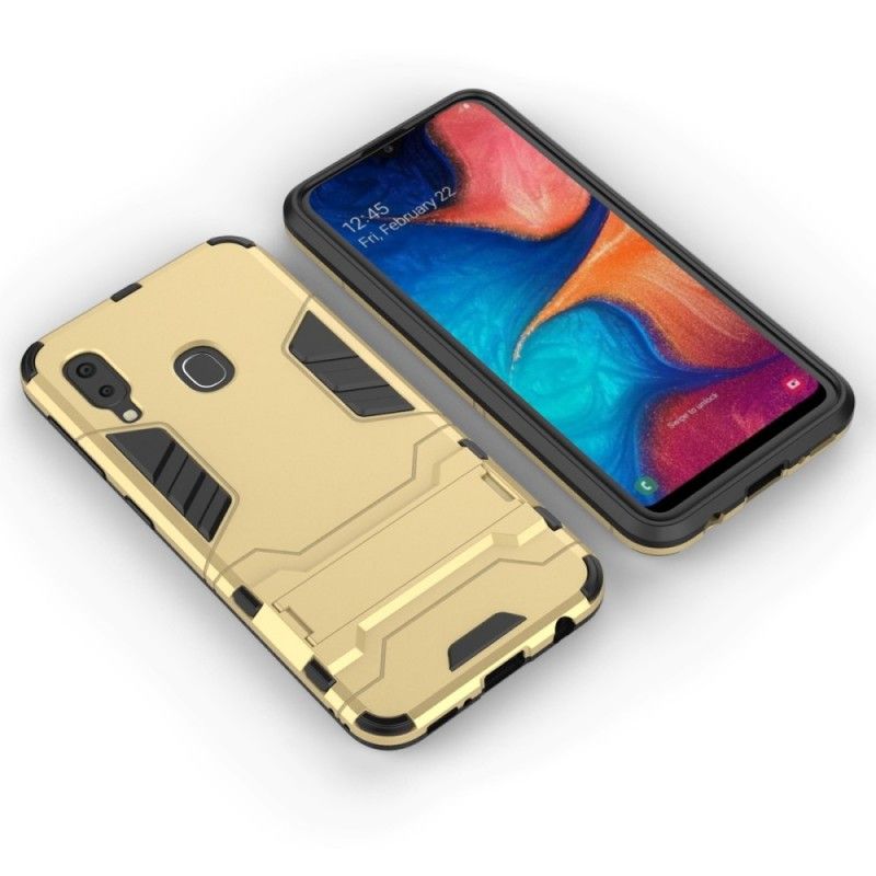 Case Kuoret Samsung Galaxy A20e Punainen Musta Puhelinkuoret Vahva Kieli