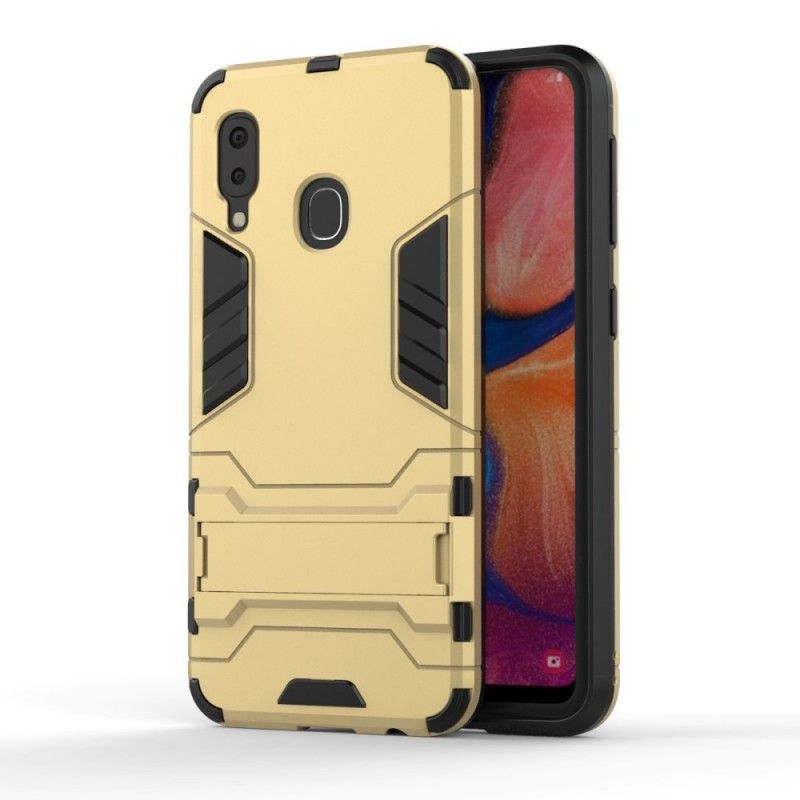 Case Kuoret Samsung Galaxy A20e Punainen Musta Puhelinkuoret Vahva Kieli