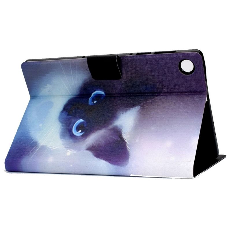 Flip Kotelot Samsung Galaxy Tab A8 (2021) Blue Eyes Cat