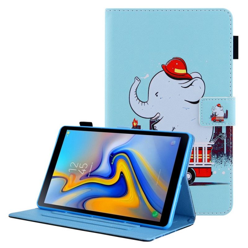 Flip Kotelot Samsung Galaxy Tab A8 (2021) Fireman Elephant