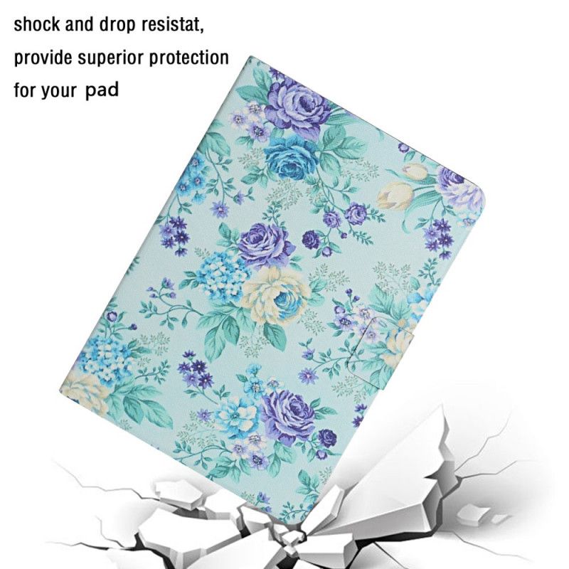 Flip Kotelot Samsung Galaxy Tab A8 (2021) Flowers Flowers Flowers