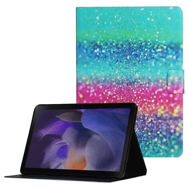 Flip Kotelot Samsung Galaxy Tab A8 (2021) Glitter Element Suojakuori