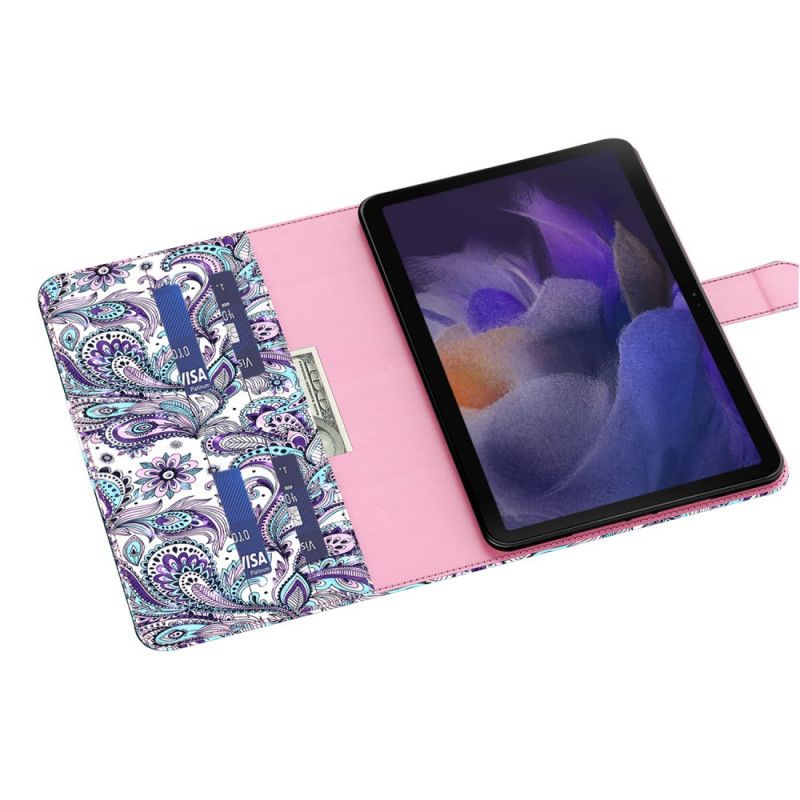 Flip Kotelot Samsung Galaxy Tab A8 (2021) Paisley Pattern Suojakuori