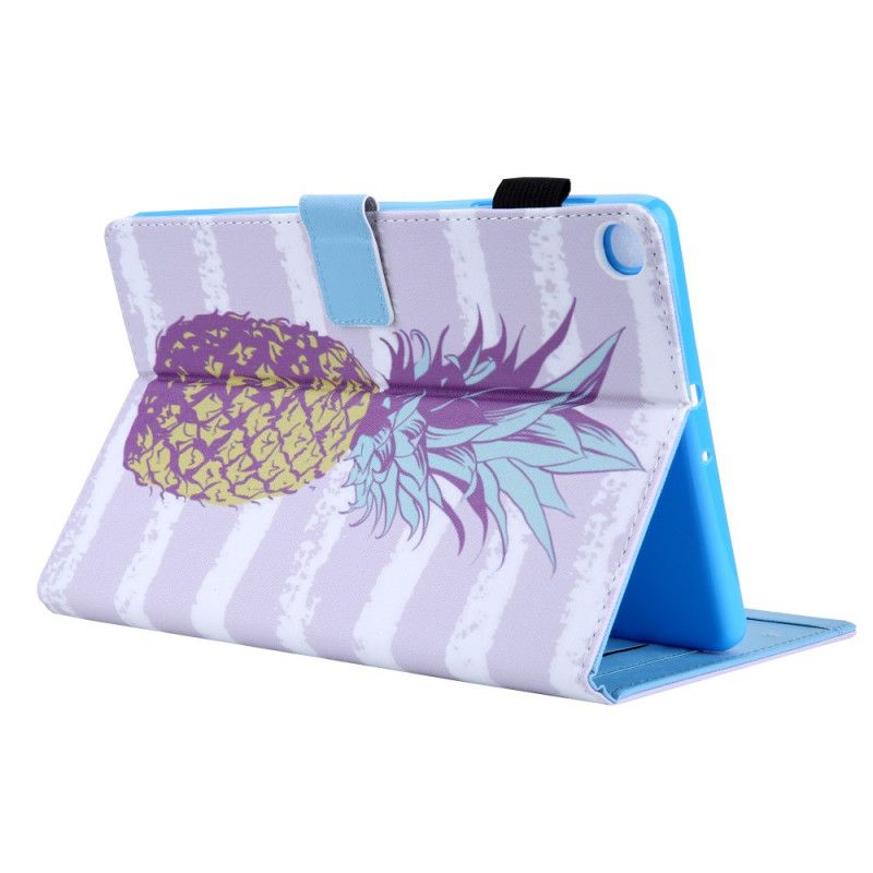 Flip Kotelot Samsung Galaxy Tab A8 (2021) Pineapple Design