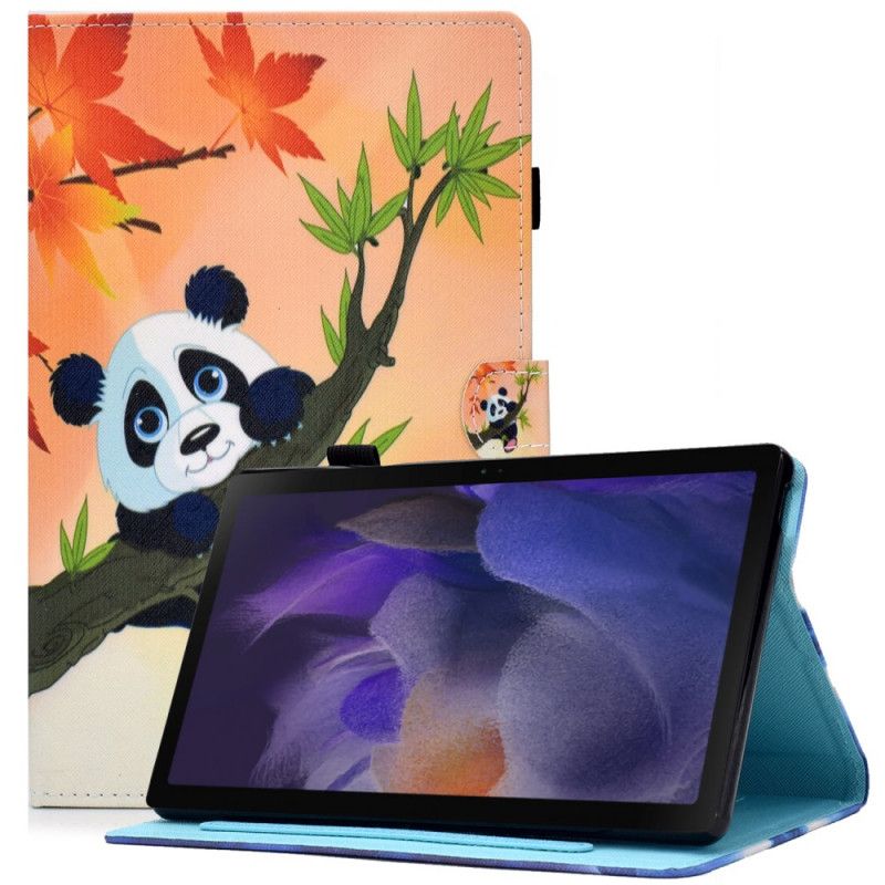 Flip Kotelot Samsung Galaxy Tab A8 (2021) Söpö Panda