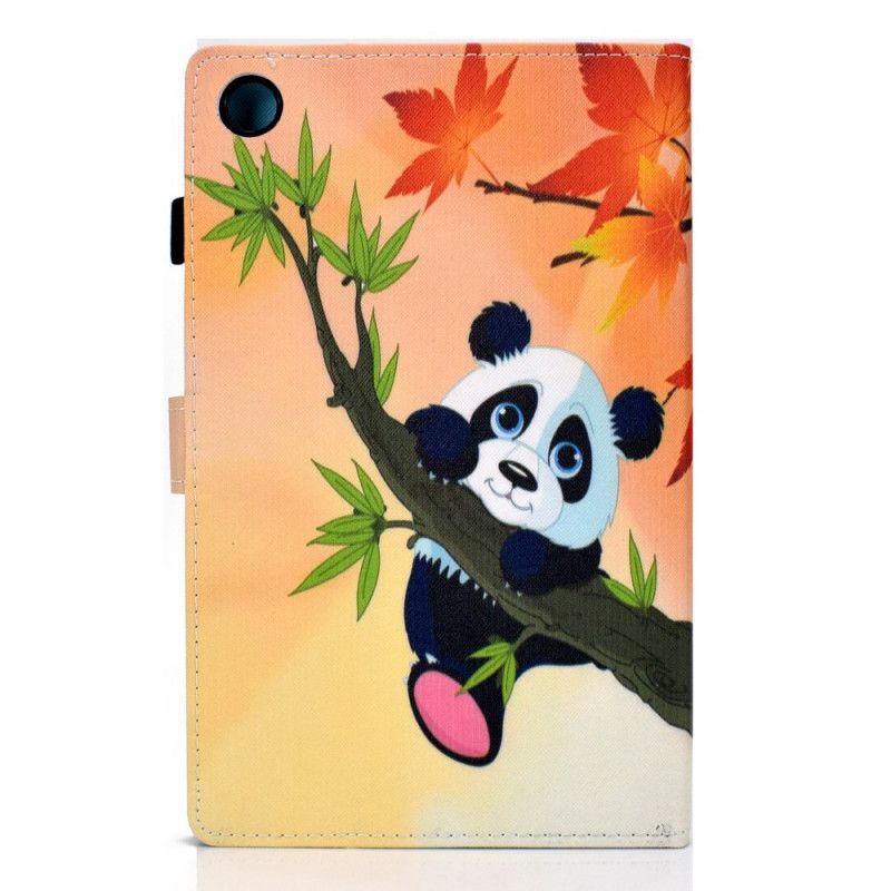 Flip Kotelot Samsung Galaxy Tab A8 (2021) Söpö Panda