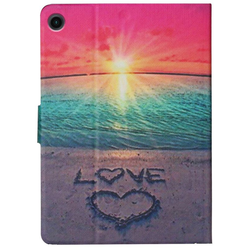 Flip Kotelot Samsung Galaxy Tab A8 (2021) Sunset Love