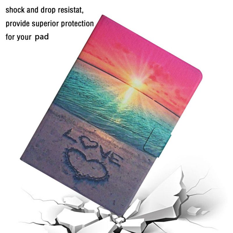 Flip Kotelot Samsung Galaxy Tab A8 (2021) Sunset Love