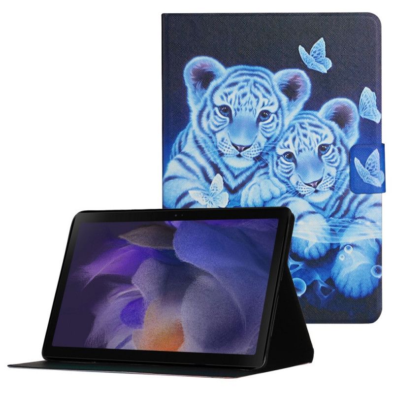 Flip Kotelot Samsung Galaxy Tab A8 (2021) Tigers