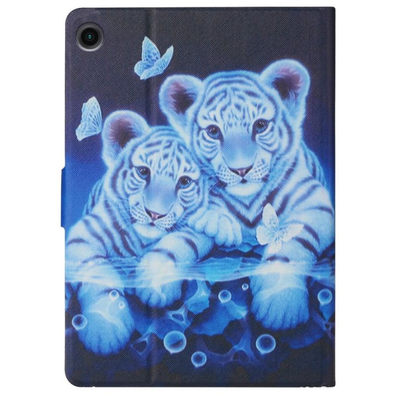 Flip Kotelot Samsung Galaxy Tab A8 (2021) Tigers