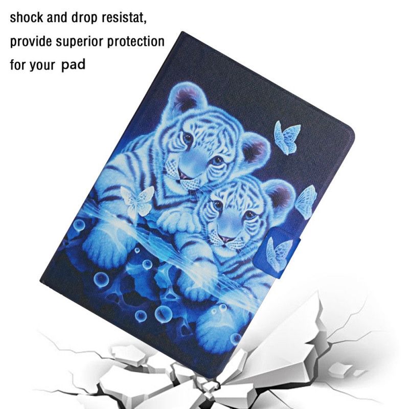 Flip Kotelot Samsung Galaxy Tab A8 (2021) Tigers