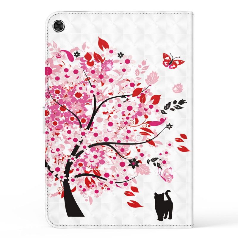 Flip Kotelot Samsung Galaxy Tab A8 (2021) Tree And Cat