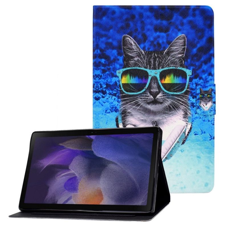 Kotelot Samsung Galaxy Tab A8 (2021) Disco Cat