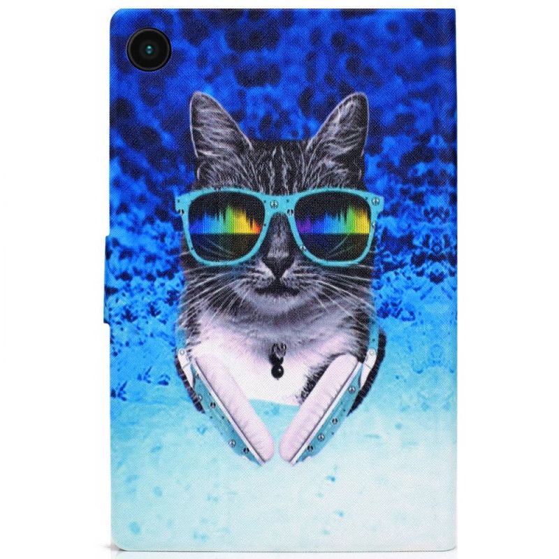 Kotelot Samsung Galaxy Tab A8 (2021) Disco Cat