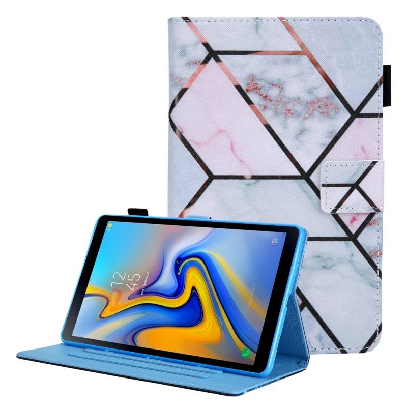 Kotelot Samsung Galaxy Tab A8 (2021) Geometric Marble