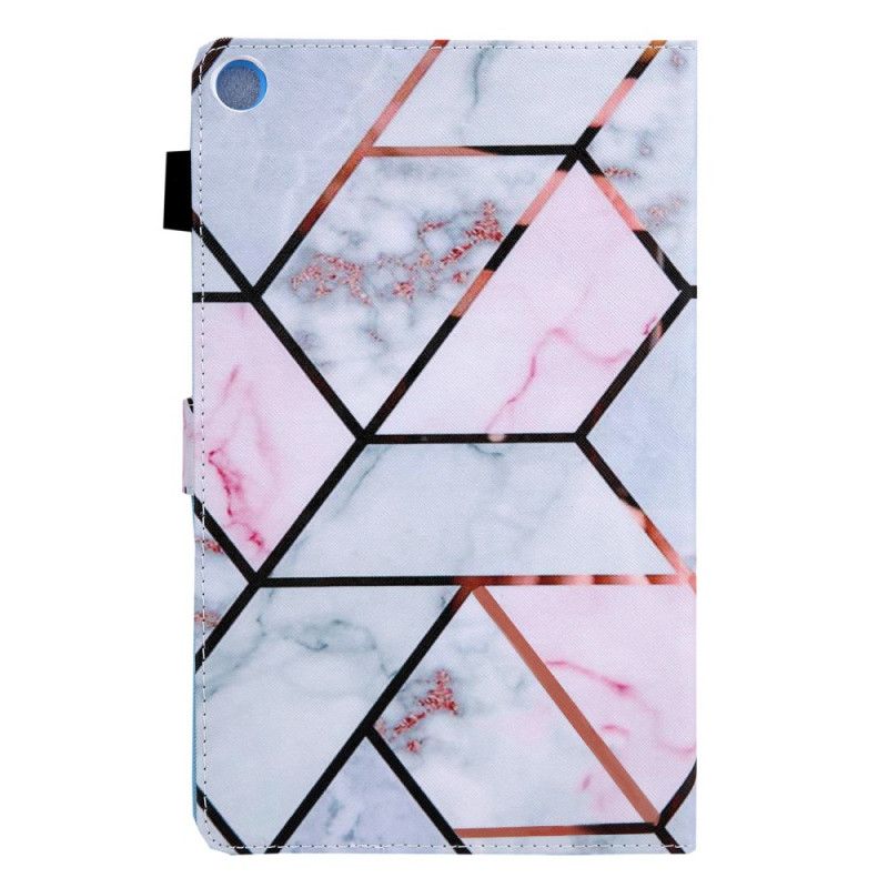 Kotelot Samsung Galaxy Tab A8 (2021) Geometric Marble