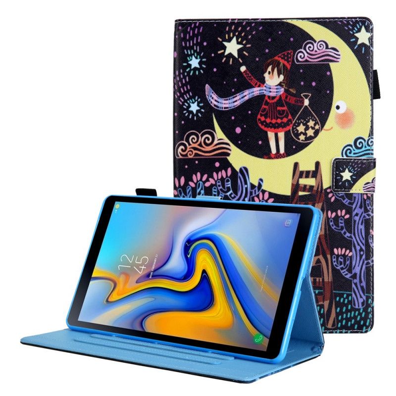 Kotelot Samsung Galaxy Tab A8 (2021) Little Girl In The Moon