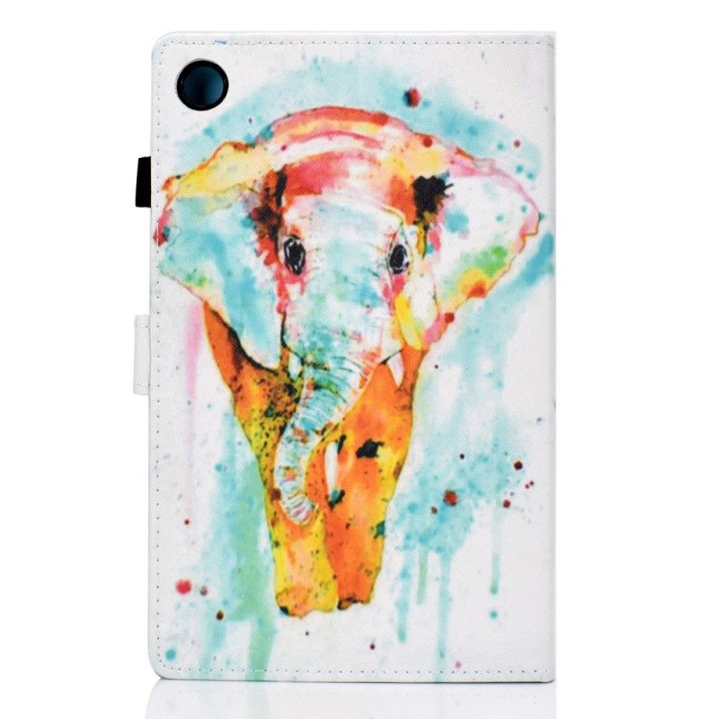 Kotelot Samsung Galaxy Tab A8 (2021) Watercolour Elephant