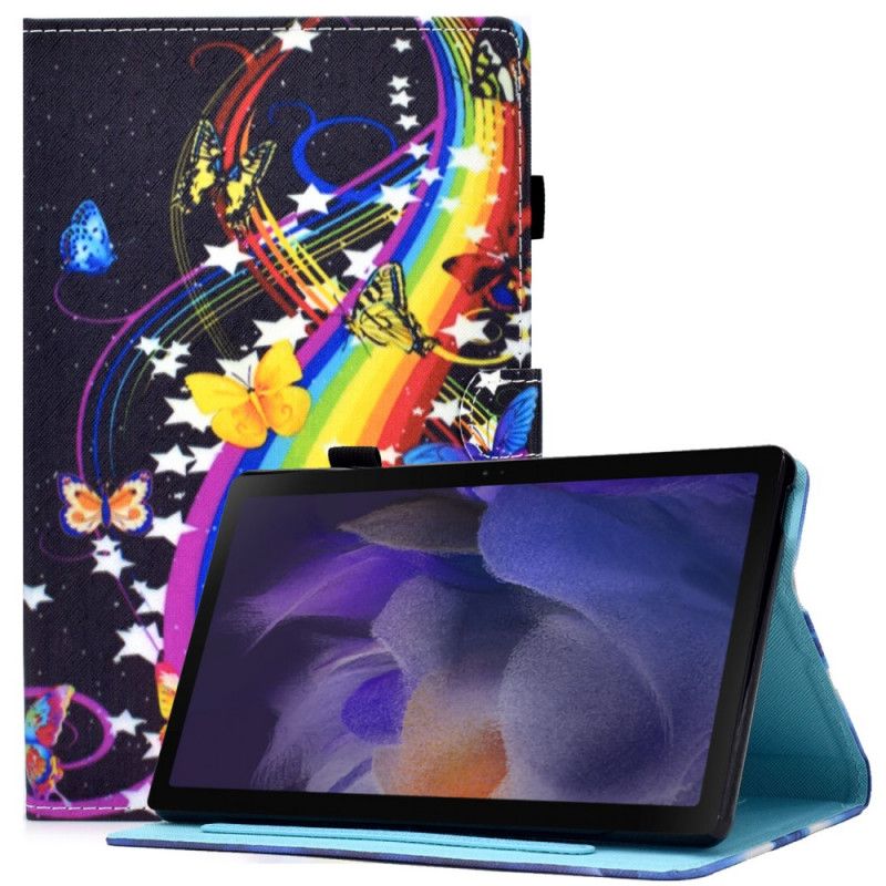 Kotelot Samsung Galaxy Tab A8 Puhelinkuoret (2021) Rainbow Butterflies