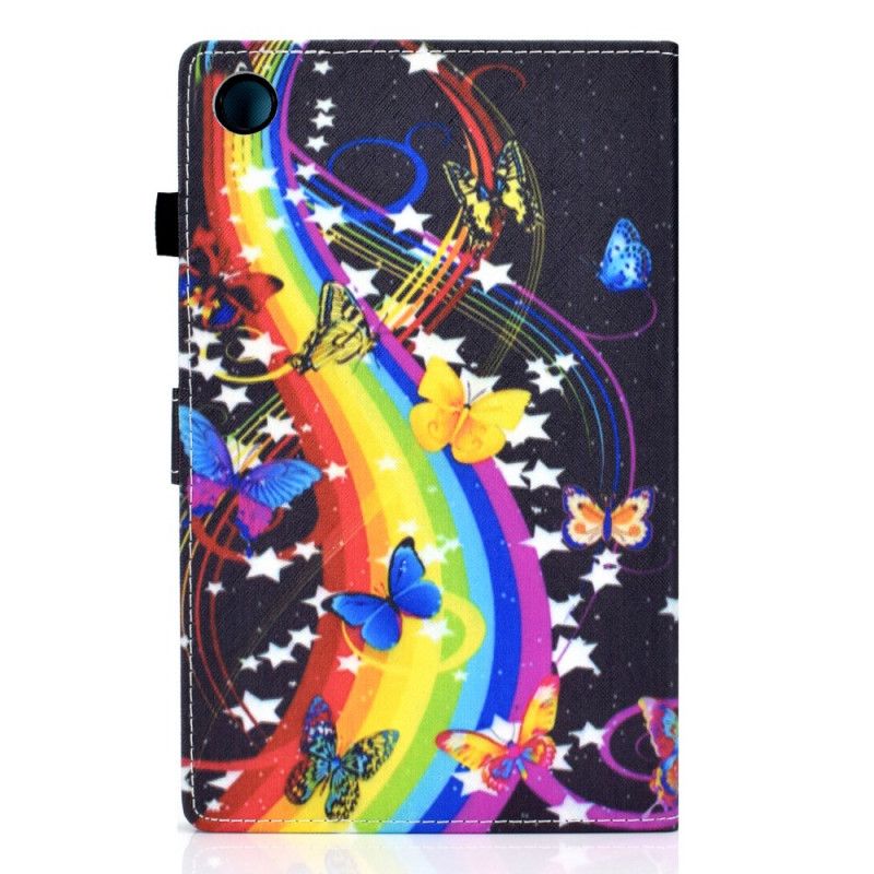 Kotelot Samsung Galaxy Tab A8 Puhelinkuoret (2021) Rainbow Butterflies