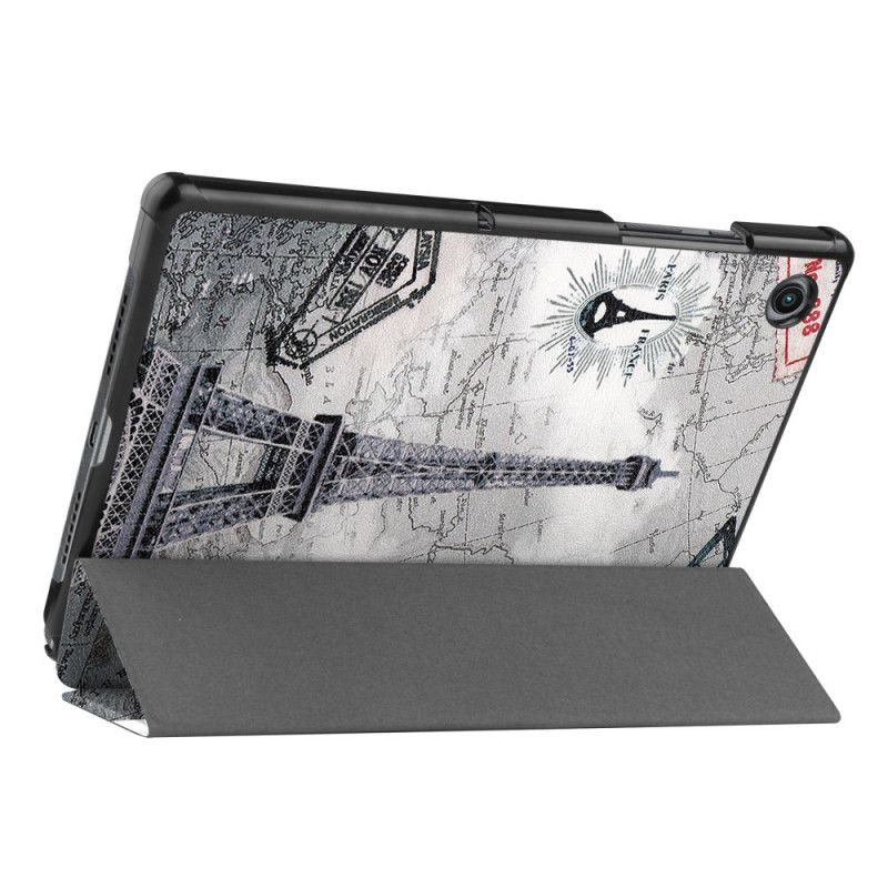 Smart Case Samsung Galaxy Tab A8 (2021) Vahvistettu Retro Eiffel-torni