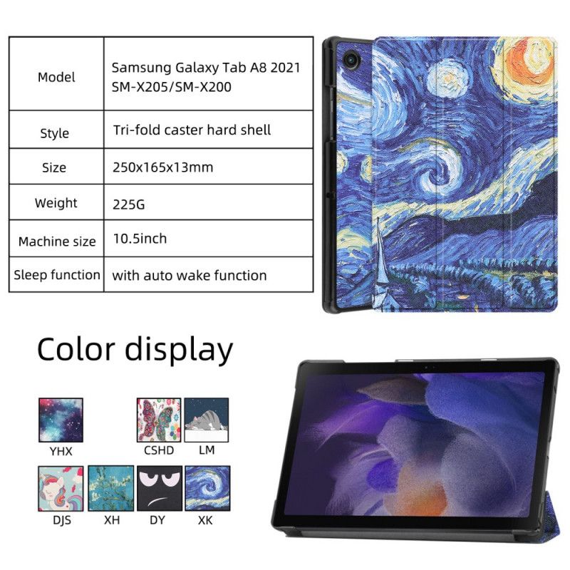 Smart Case Samsung Galaxy Tab A8 (2021) Vahvistettu Tila