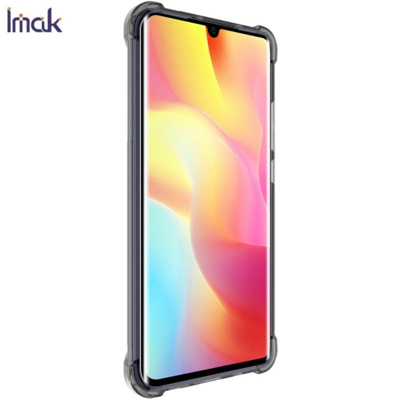 Case Kuoret Xiaomi Mi Note 10 Lite Läpinäkyvä Harmaa Puhelinkuoret Läpinäkyvä Silkkinen Imak