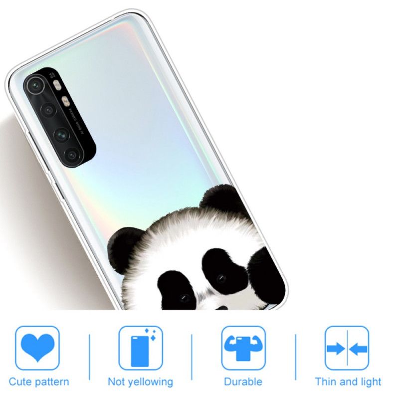 Case Kuoret Xiaomi Mi Note 10 Lite Puhelinkuoret Läpinäkyvä Panda