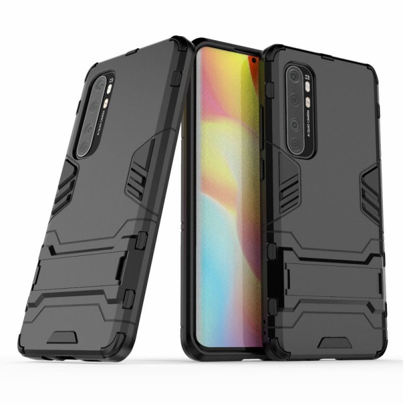 Case Kuoret Xiaomi Mi Note 10 Lite Punainen Musta Puhelinkuoret Erittäin Kestävä Kieli