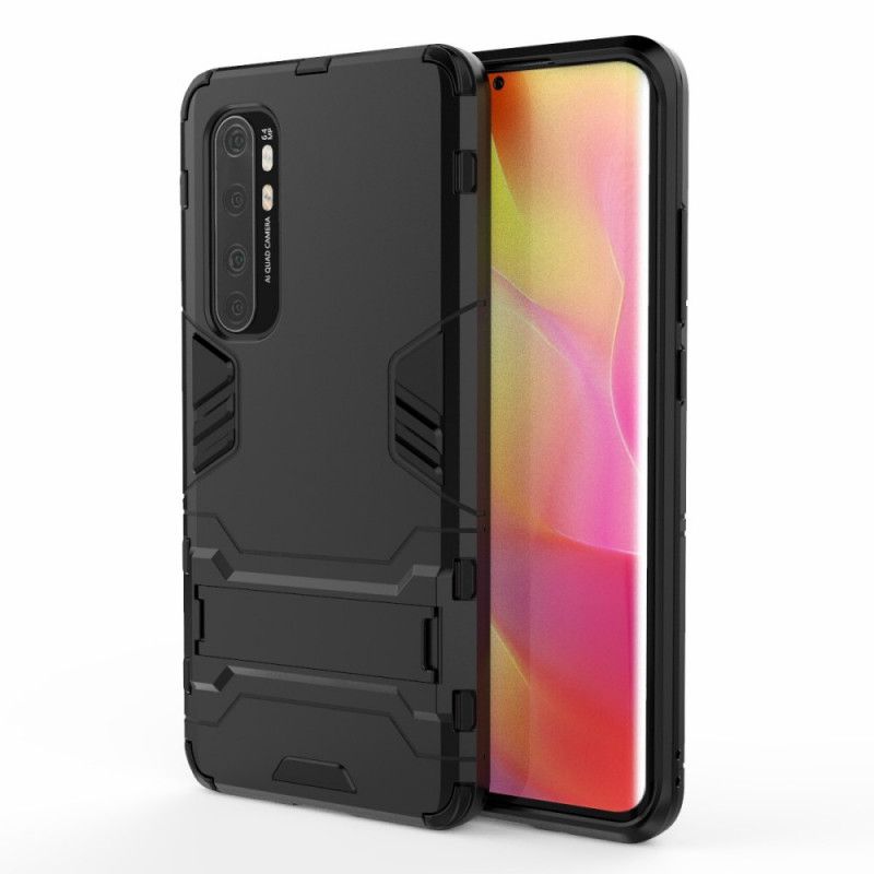 Case Kuoret Xiaomi Mi Note 10 Lite Punainen Musta Puhelinkuoret Erittäin Kestävä Kieli