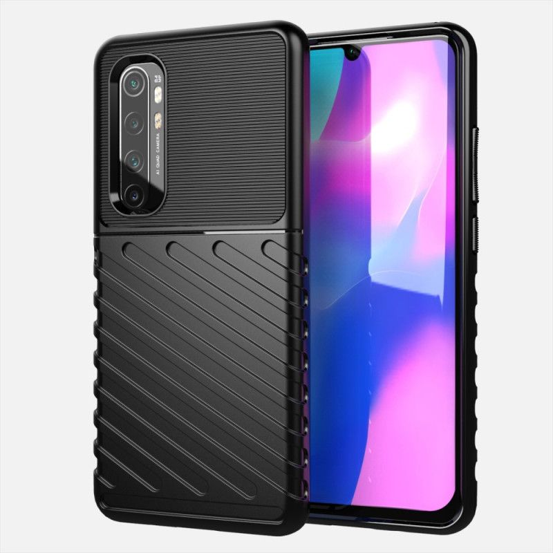 Case Kuoret Xiaomi Mi Note 10 Lite Vihreä Musta Puhelinkuoret Ukkosarja