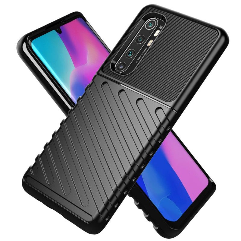 Case Kuoret Xiaomi Mi Note 10 Lite Vihreä Musta Puhelinkuoret Ukkosarja