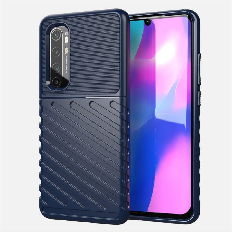 Case Kuoret Xiaomi Mi Note 10 Lite Vihreä Musta Puhelinkuoret Ukkosarja