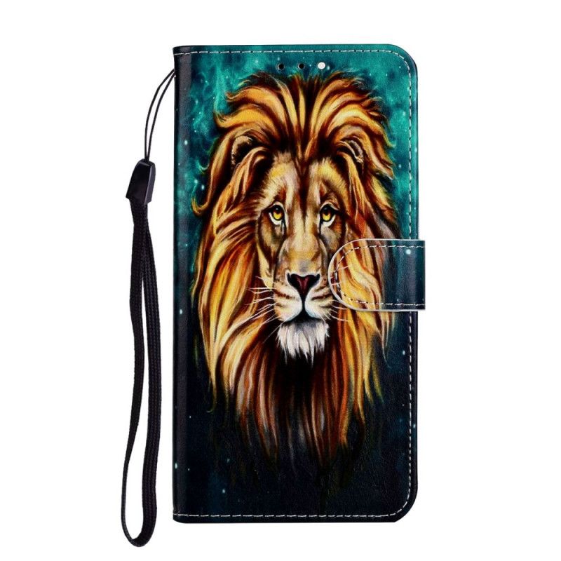 Flip Case Xiaomi Mi Note 10 Lite Leijonan Hiukset