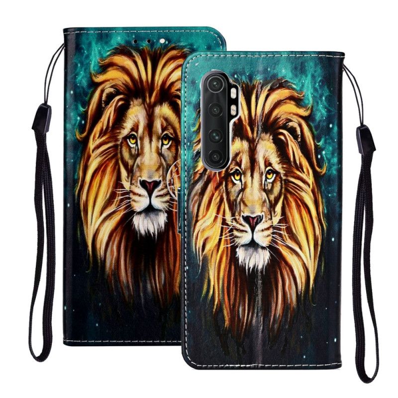 Flip Case Xiaomi Mi Note 10 Lite Leijonan Hiukset