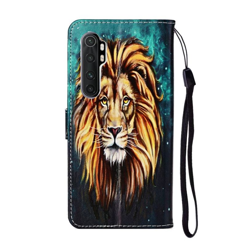 Flip Case Xiaomi Mi Note 10 Lite Leijonan Hiukset