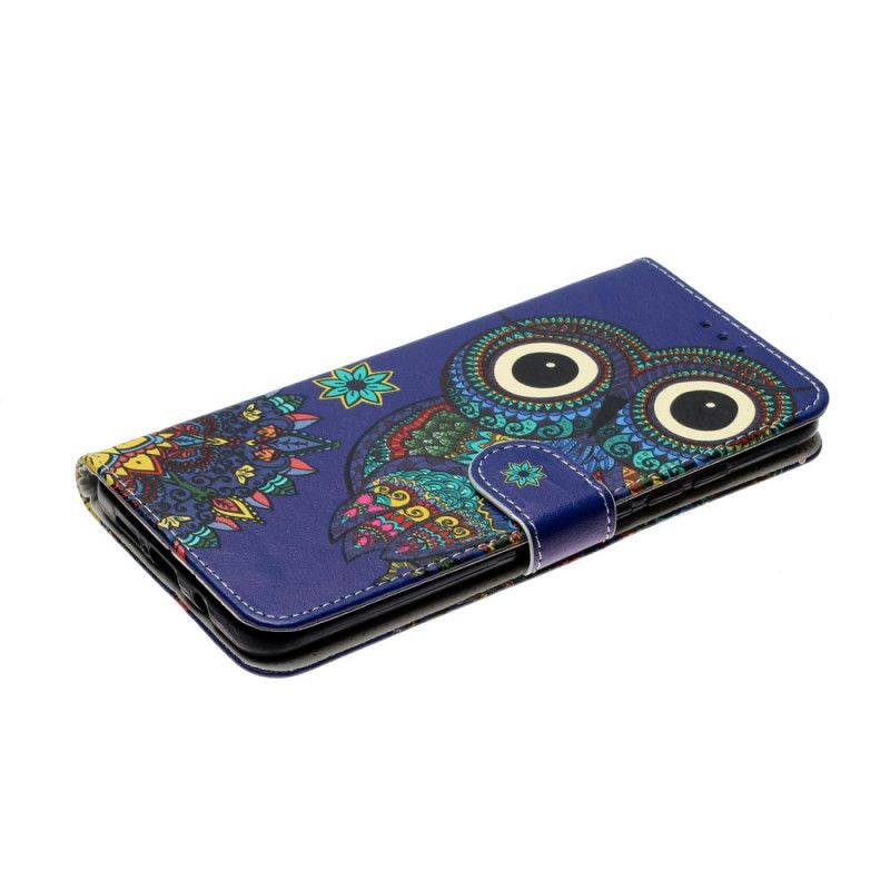 Flip Case Xiaomi Mi Note 10 Lite Pöllö Mandalassa