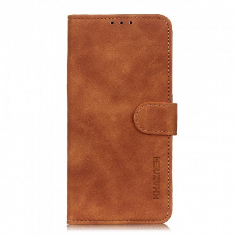 Kotelot Realme C21 Matta Vintage Leather Effect Khazneh