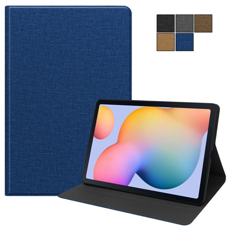 Case Samsung Galaxy Tab S6 Lite Harmaa Musta Puhelinkuoret Kangas