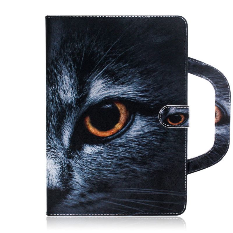 Flip Case Samsung Galaxy Tab S6 Lite Kissa Kahvalla