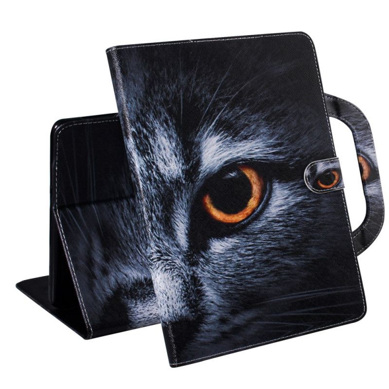 Flip Case Samsung Galaxy Tab S6 Lite Kissa Kahvalla