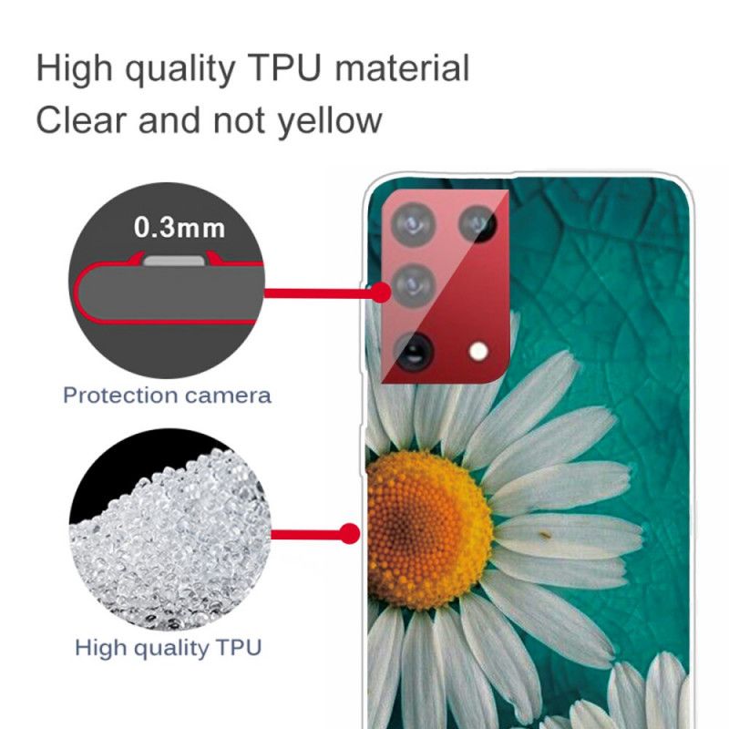 Case Kuoret Samsung Galaxy S21 Ultra 5G Puhelinkuoret Päivänkakkara