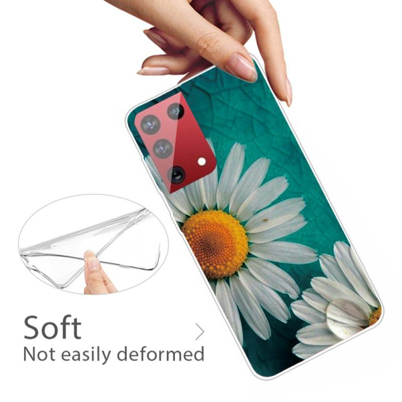 Case Kuoret Samsung Galaxy S21 Ultra 5G Puhelinkuoret Päivänkakkara