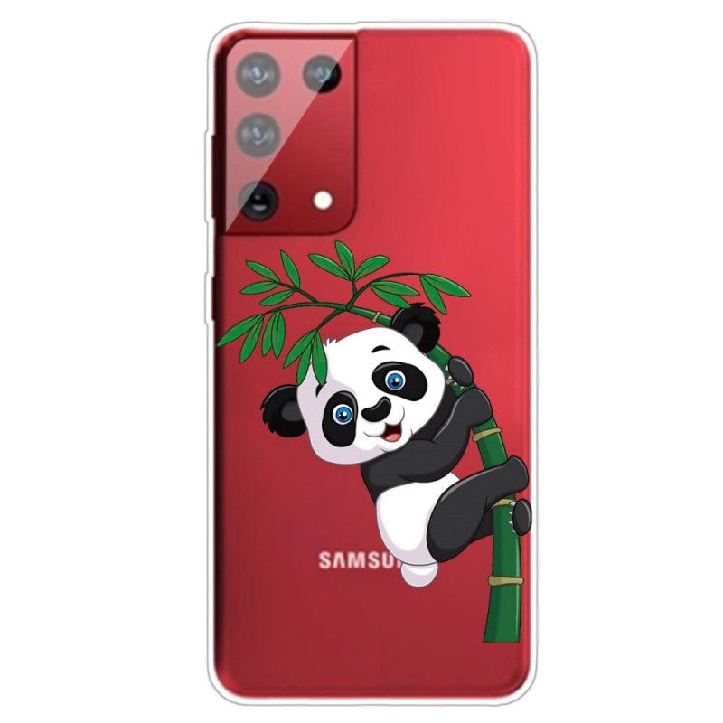 Case Kuoret Samsung Galaxy S21 Ultra 5G Puhelinkuoret Panda Bambulla