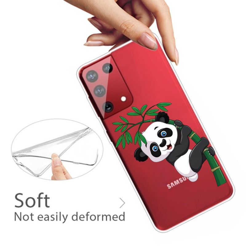 Case Kuoret Samsung Galaxy S21 Ultra 5G Puhelinkuoret Panda Bambulla