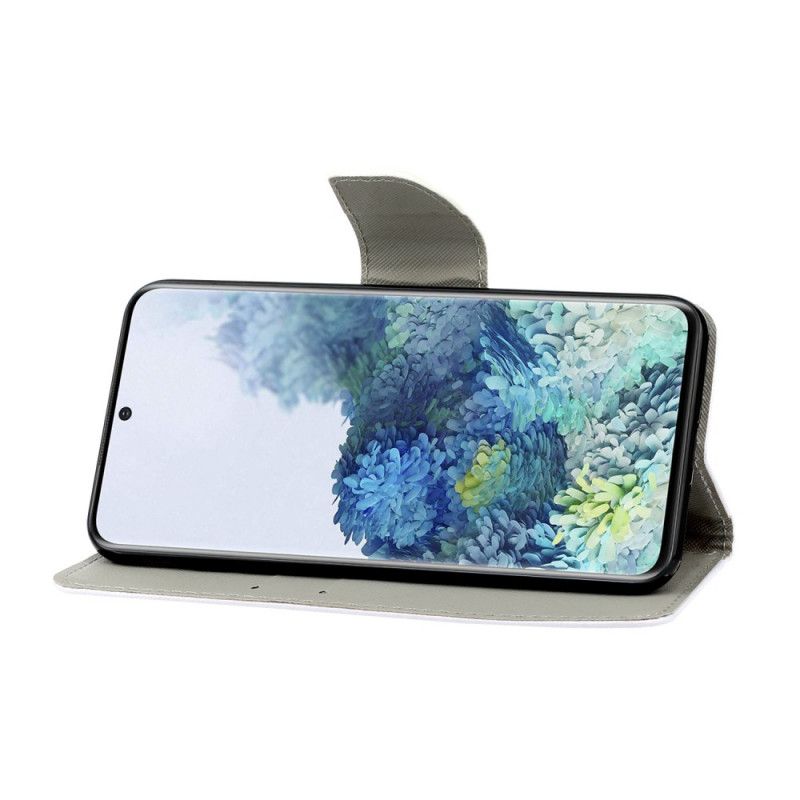 Flip Case Samsung Galaxy S21 Ultra 5G Kissa Ei Koske Minua Tangoilla