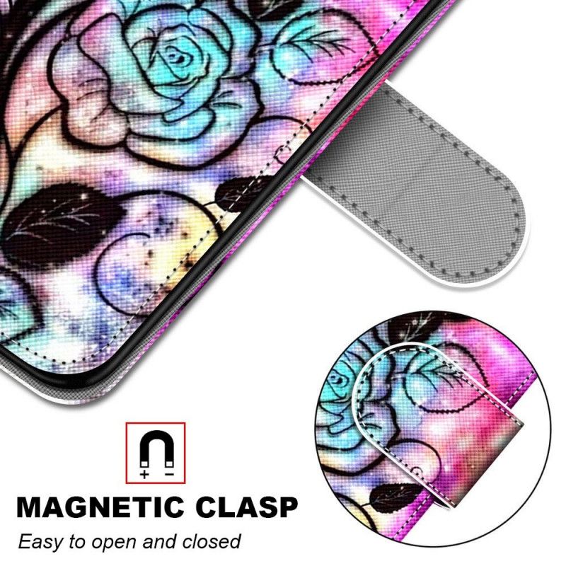 Flip Case Samsung Galaxy S21 Ultra 5G Neonkukkia