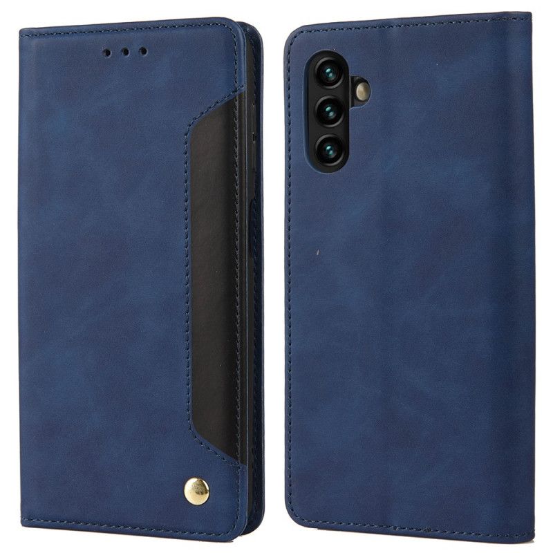 Flip Kotelot Samsung Galaxy A13 5g Bicolor Business Leather Effect