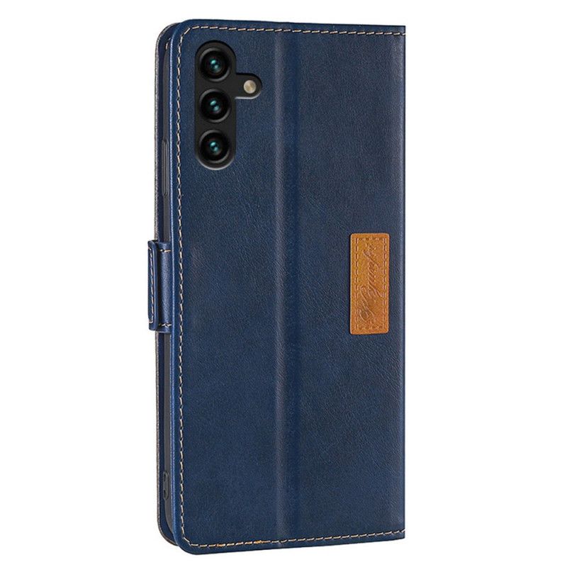 Flip Kotelot Samsung Galaxy A13 5g Bicolor Faux Leather