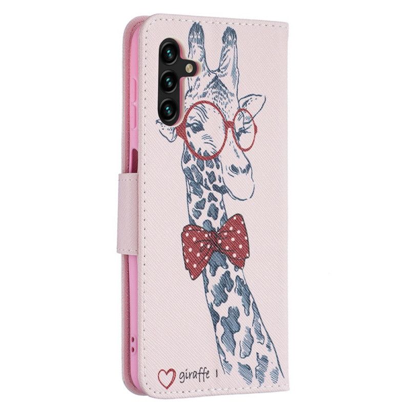 Flip Kotelot Samsung Galaxy A13 5g Brainy Giraffe